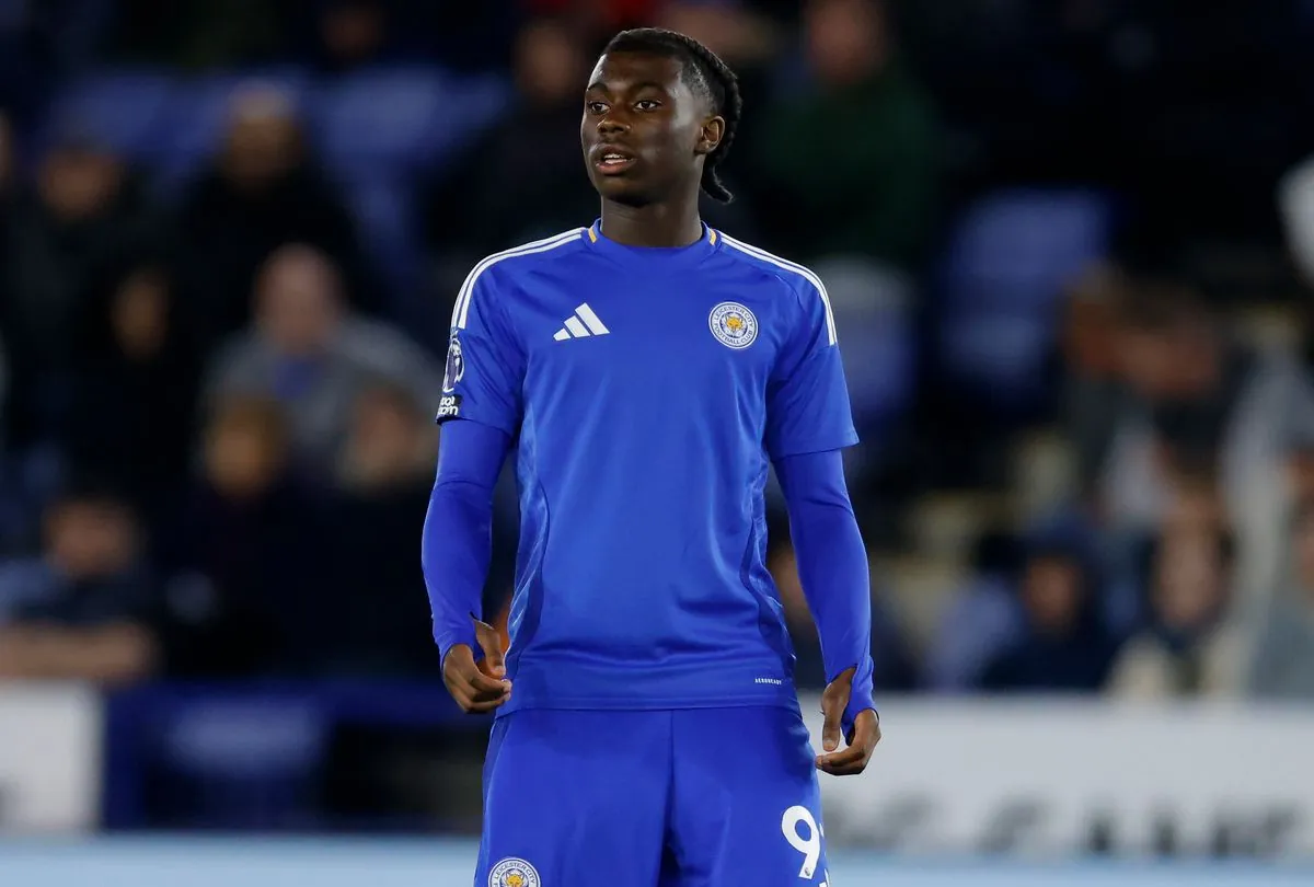 Jeremy Monga of Leicester City is a man in demand