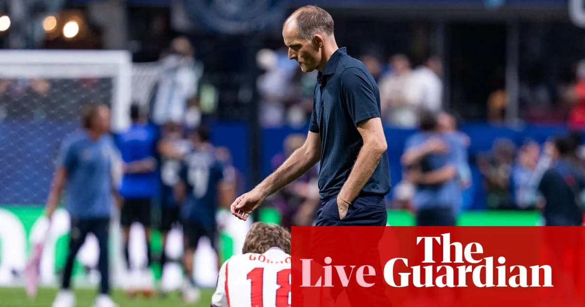 World Cup 2026: Tuchel latest after England exit; Argentina players criticised for banner – live