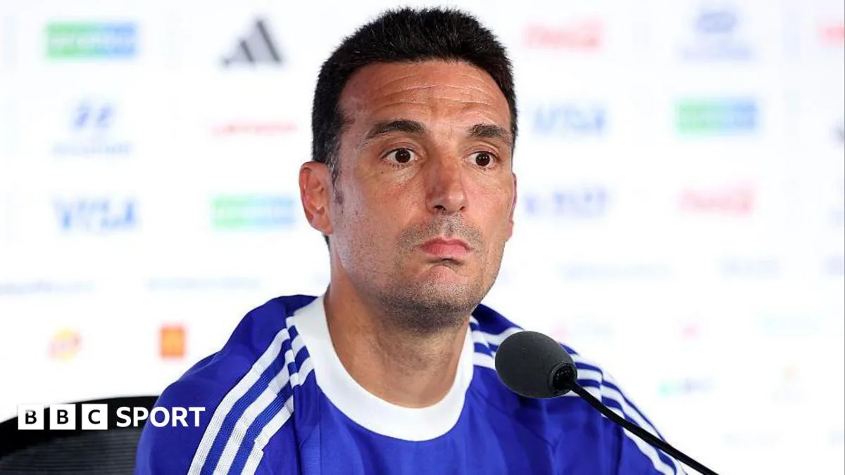 England v Argentina World Cup 2026 semi-final: Lionel Scaloni on politics