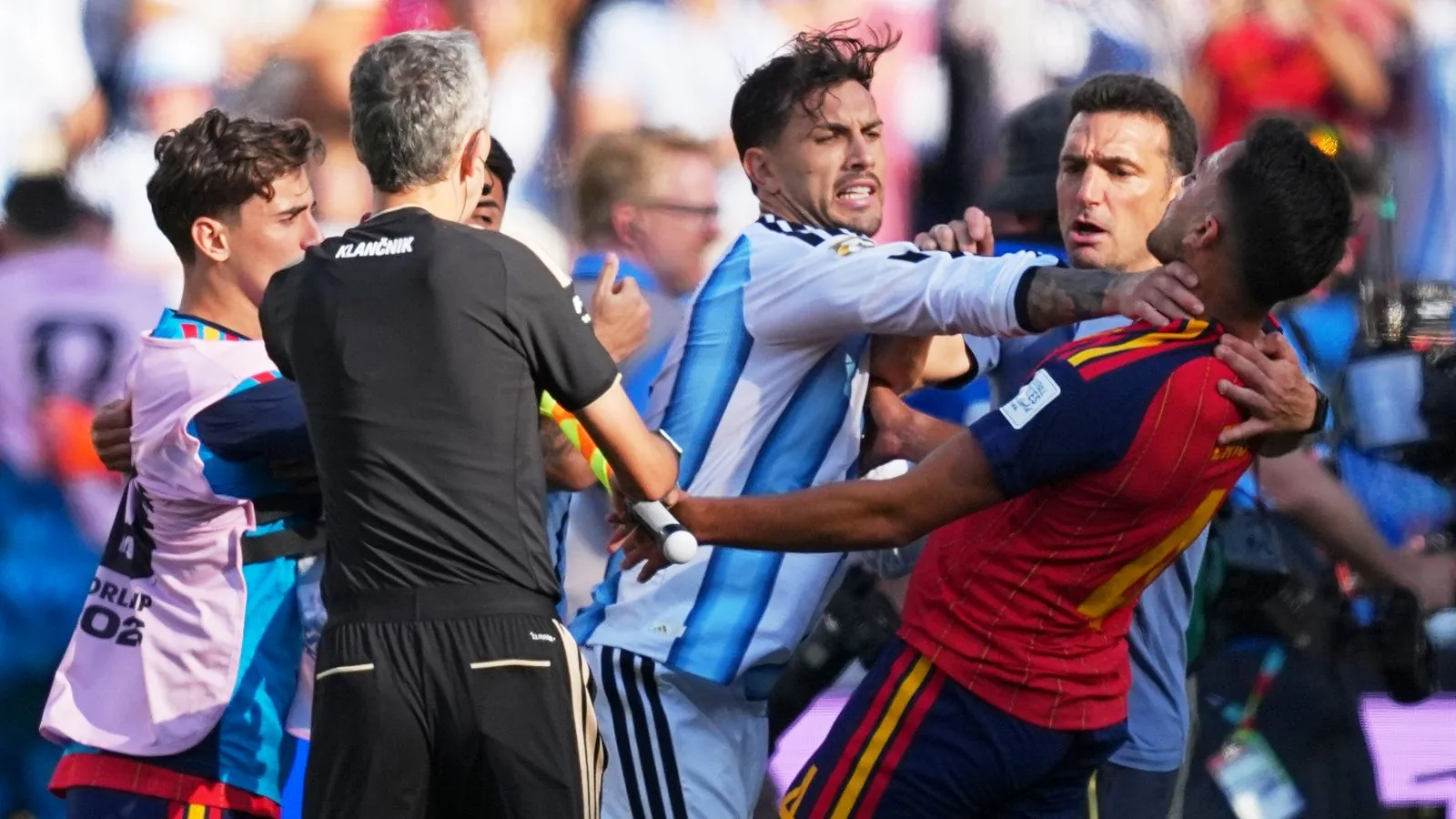 A big red speaker, Louis Vuitton trophy trunks and a tattoo bet – how Spain celebrated World Cup win