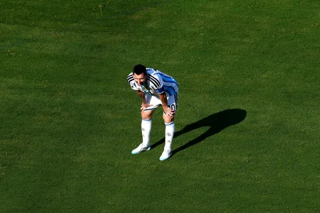 Messi and Argentina looked exhausted in the World Cup final
